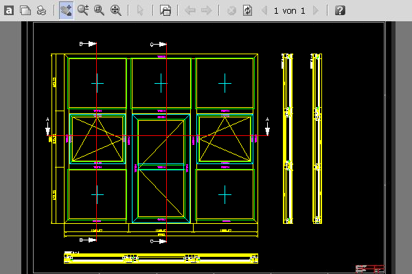 AutoCAD DWG Reynaers CS 86-HI