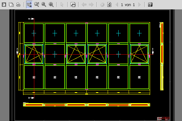 AutoCAD DWG WICONA WICLINE 65 evo