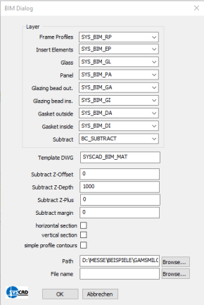 BIM-Export