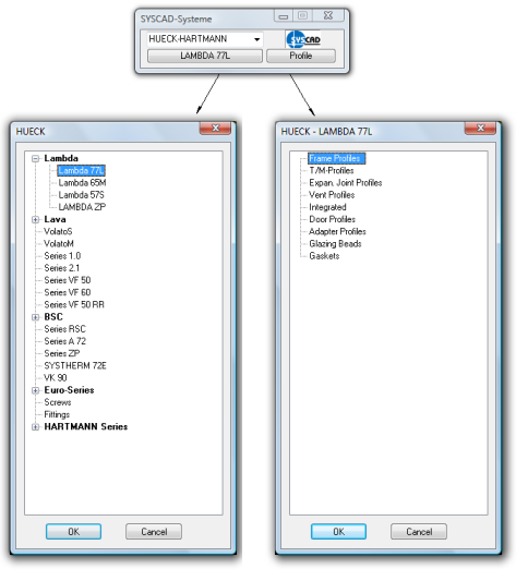 Profile library