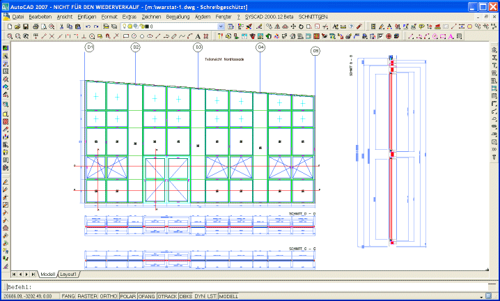 Logiciel pour façades techniques et murs rideaux